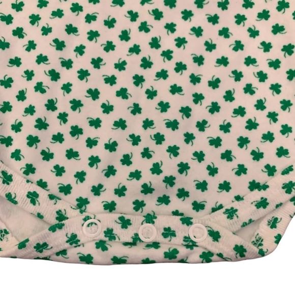 Onesie Hat Baby Toddler St. Patrick’s Day Shamrocks St. Paddy’s Day 18-24 Months - Picture 3 of 6